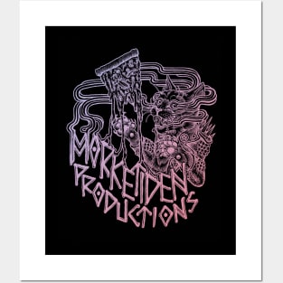 MORKETIDEN PRODUCTIONS LIGHT LOGO Laney Oleniczak Art Posters and Art